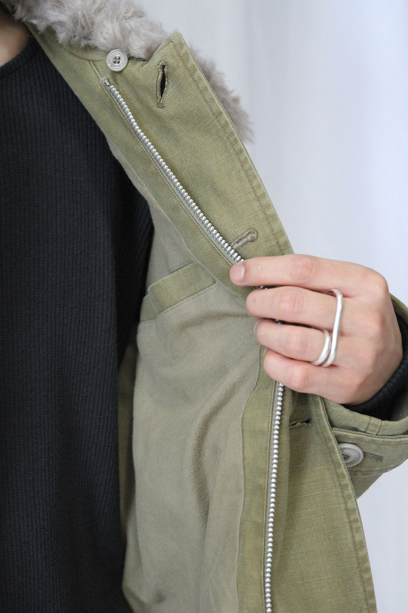 AERIAL JACKET / PIGMENT KHAKI KNIFE EDGE TWILL [Scheduled for 26AW arrival]