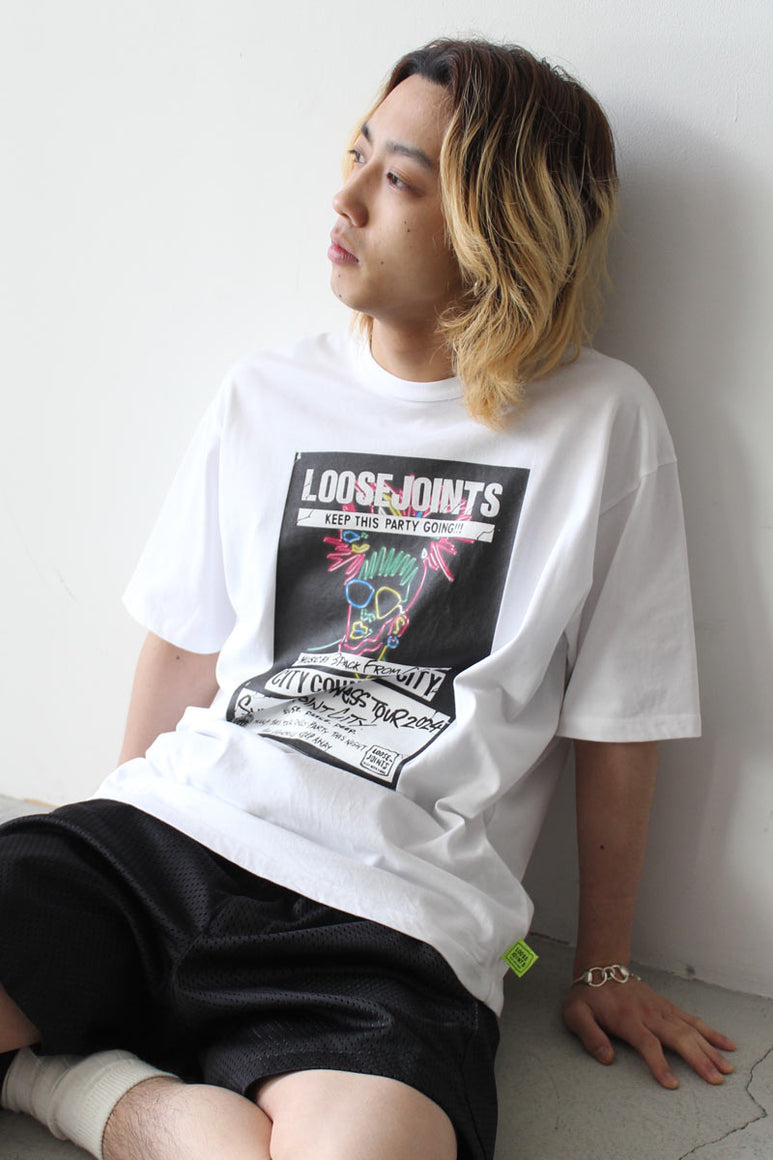 CITY COUNTRY CITY - 'JOINTS CITY' S/S TEE / WHITE