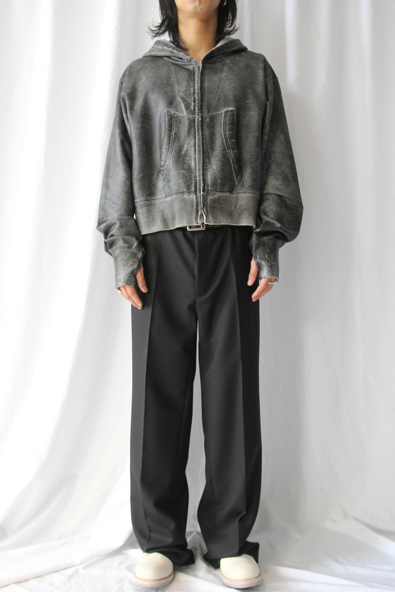 CRACKING COATED PARKA .16 / HEATHER GRAY BASE