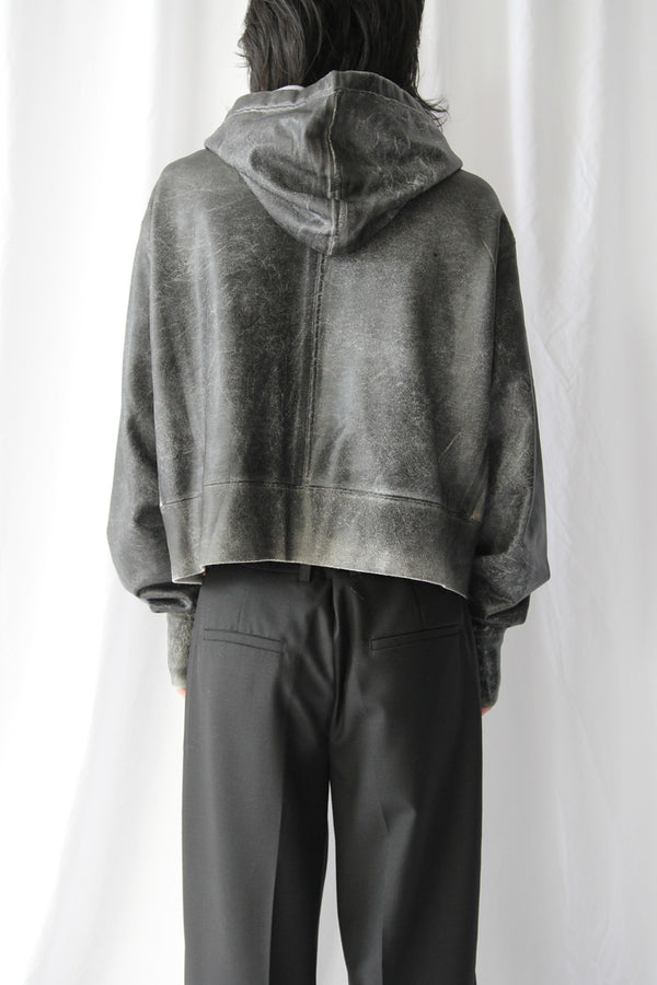 CRACKING COATED PARKA .16 / HEATHER GRAY BASE