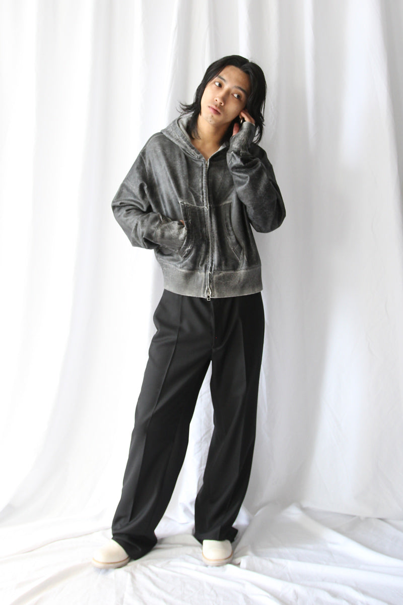 CRACKING COATED PARKA .16 / HEATHER GRAY BASE
