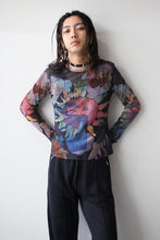 Load image into Gallery viewer, SUPER SLIM LONGSLEEVE / SOLAR POWER MARINA PRINT