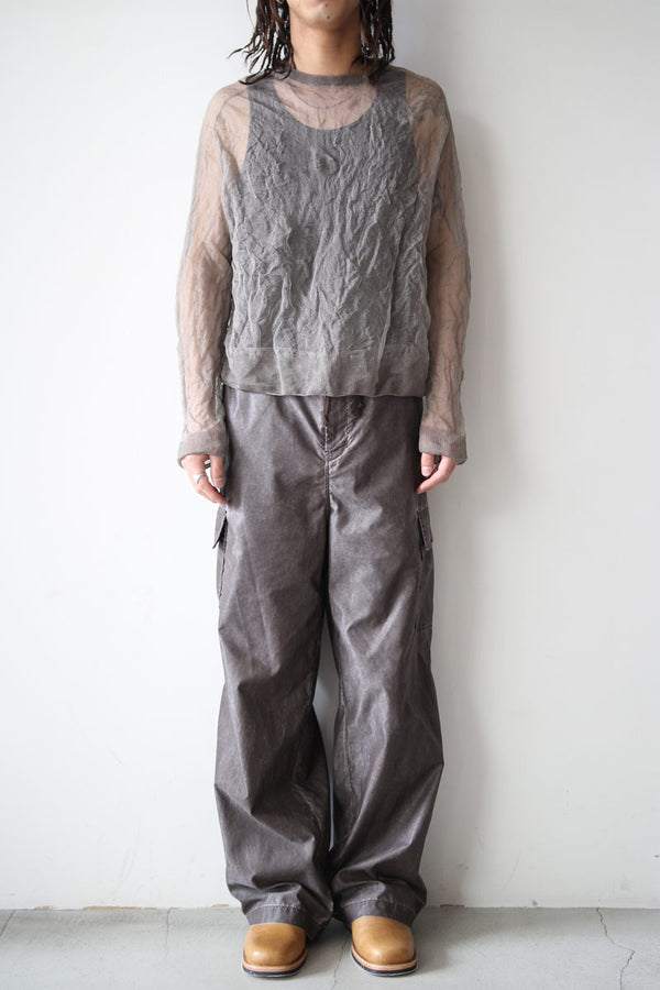 TRUE ROUNDNECK / ASH SILK STEEL [30%OFF]