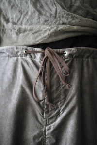 WAY TROUSER / BROWN WASH OUT NYLON