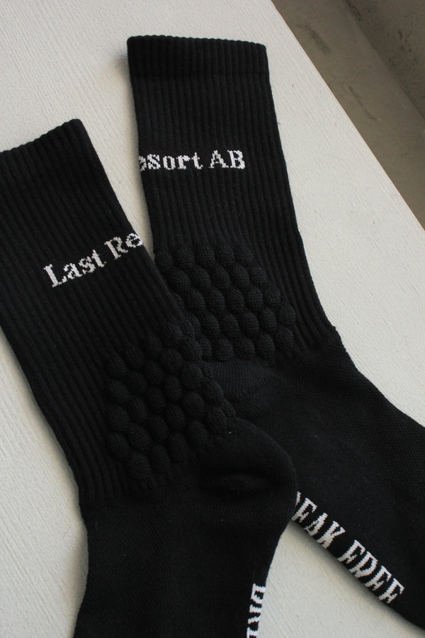 LIGHT ANGLE BUBBLE SOCKS 1팩 / BLACK