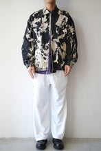 画像をギャラリービューアに読み込む, KAGO-BASSEN ZIP UP DENIM JACKET / BLEACH BLACK