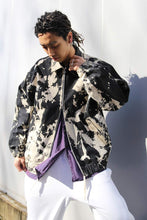 画像をギャラリービューアに読み込む, KAGO-BASSEN ZIP UP DENIM JACKET / BLEACH BLACK