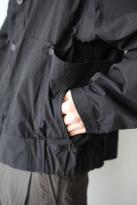 WASHER NYLON HIKER JACKET.13 / BLACK