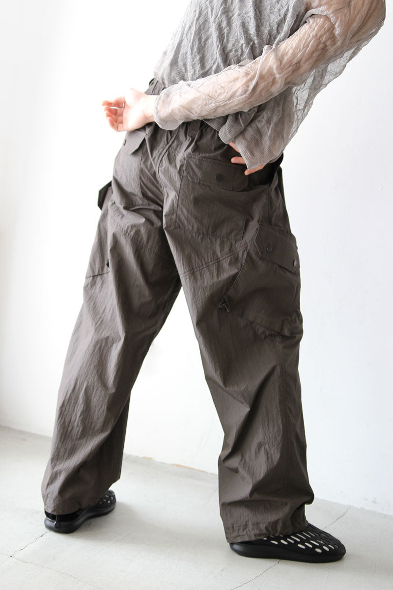 SUBLATIONS | WASHER NYLON RAF CARGO PANTS / BUFFALO BROWN