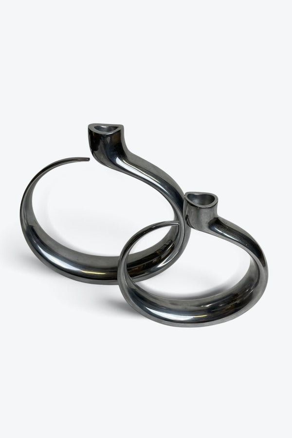 CANDLE STAND SET OF TWO