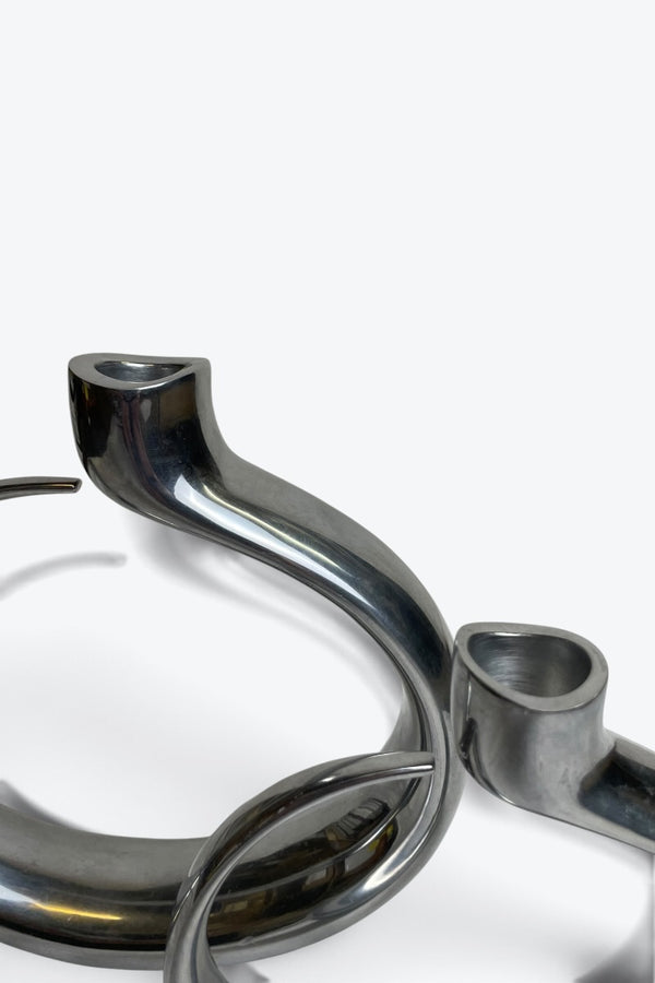 CANDLE STAND SET OF TWO