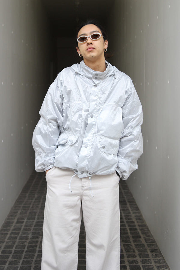EXHALE PUFFA / VAPOR CREAM PARACHUTE RIPSTOP [30%OFF]