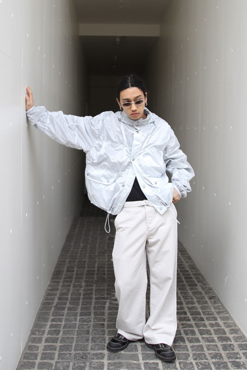 OUR LEGACY | EXHALE PUFFA / VAPOR CREAM PARACHUTE RIPSTOP Nylon