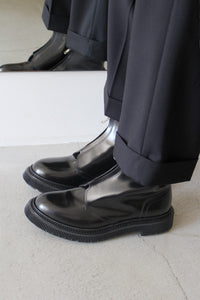 TYPE 197 ZIP BOOTS INJECTED TPU RUBBER SOLE / BLACK