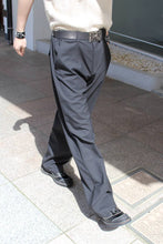 Load image into Gallery viewer, WIND TROUSERS / BLACK SUIT 