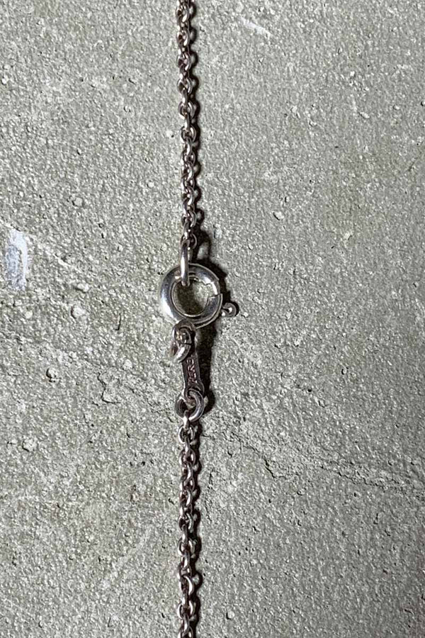 TIFFANY&CO. | 925 SILVER OPEN HEART PENDANT NECKLACE