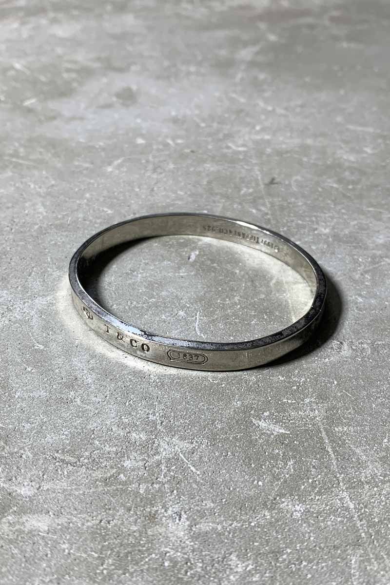 TIFFANY&CO. | 97'S 925 VINTAGE SILVER BANGLE / SILVER