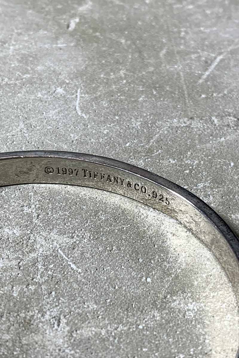 TIFFANY&CO. | 97'S 925 VINTAGE SILVER BANGLE / SILVER