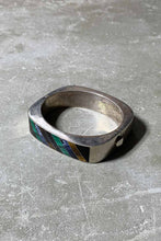 Load image into Gallery viewer, 925 SILVER BANGLE W/STONE / SILVER