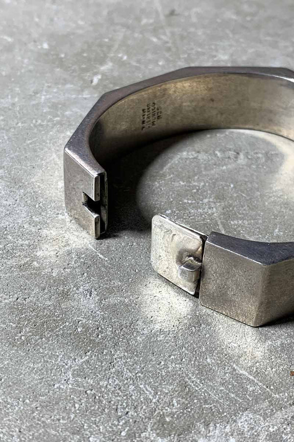 MADE IN MEXICO 925 SILVER OCTAGONAL BANGLE