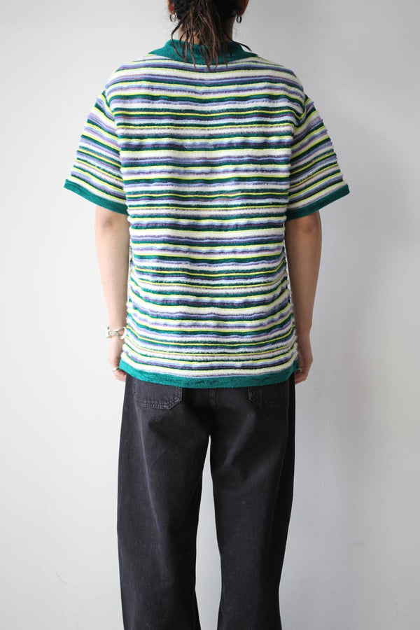 FLUFFY SUMMER POLO SHIRT / POPPING SHOWER [20% OFF]