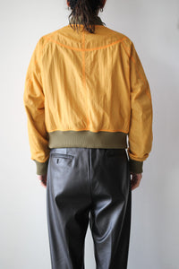 SHEER NYLON FLIGHT BLOUSON / ORANGE [金沢店]