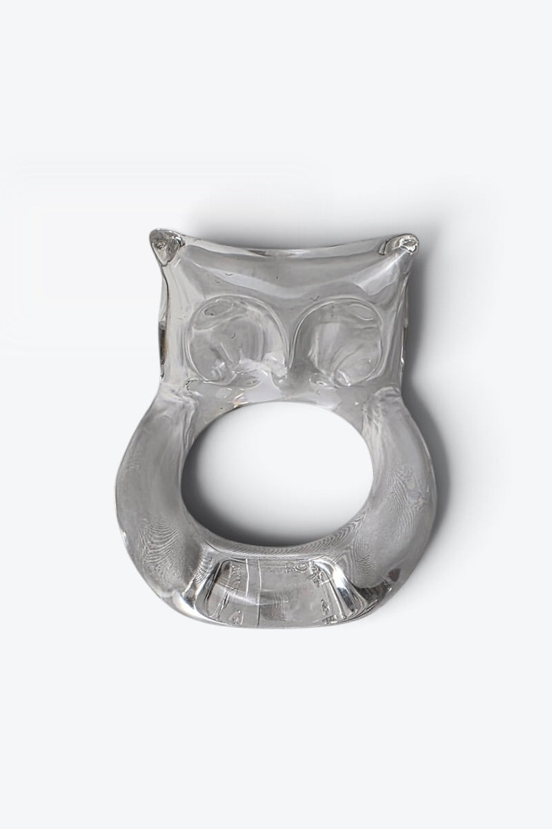 ACRYLIC NAPKIN RINGS FOR DISPLAY