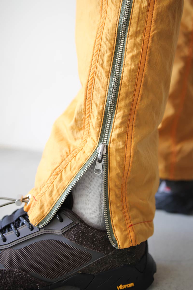 SHEER NYLON FLIGHT TROUSERS / ORANGE [20%OFF]