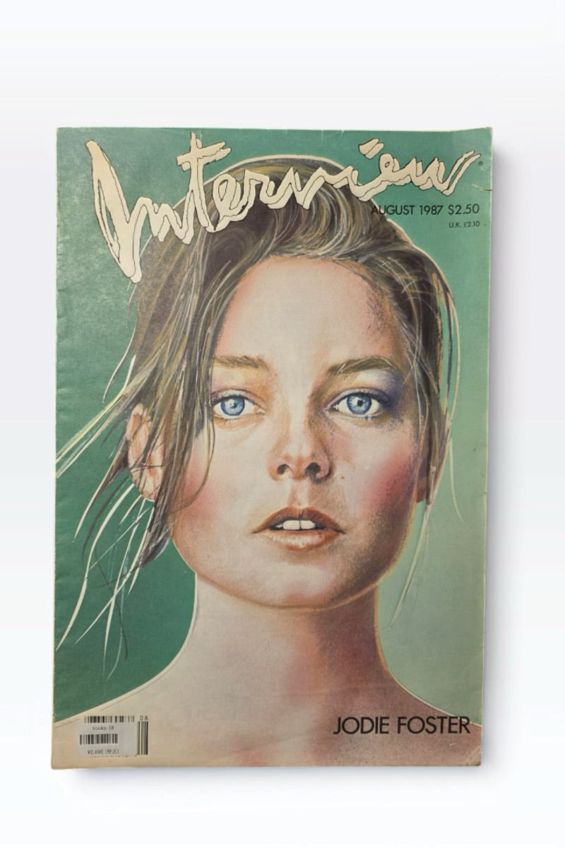 INTERVIEW AUGUST 1987 JODIE FOSTER