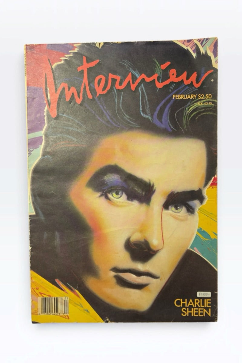FEBURUARY 1987 CHARILE SHEEN