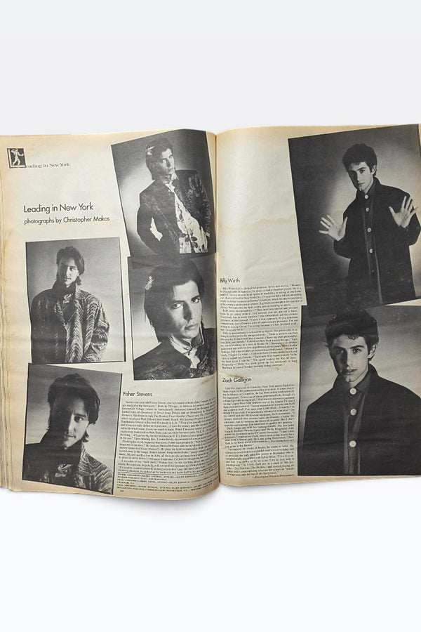 INTERVIEW SEPTEMBER 1985 MOVIE "A" TO "Z" / SYLVESTER STALLONE