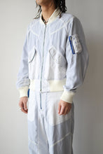 Load image into Gallery viewer, SHEER NYLON FLIGHT BLOUSON / WHITE [金沢店]