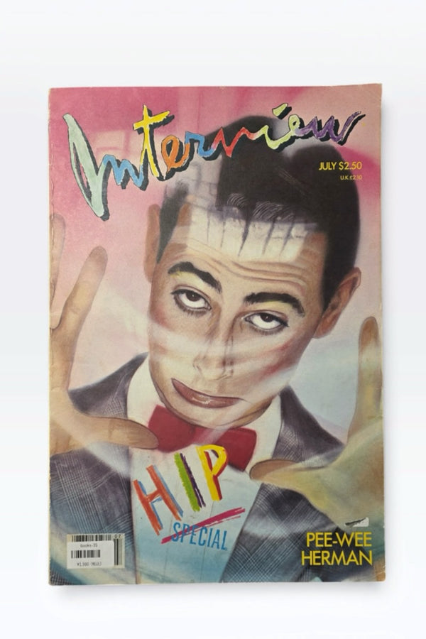 INTERVIEW JULY 1987 HIP SPECIAL PEE-WEE HERMAN