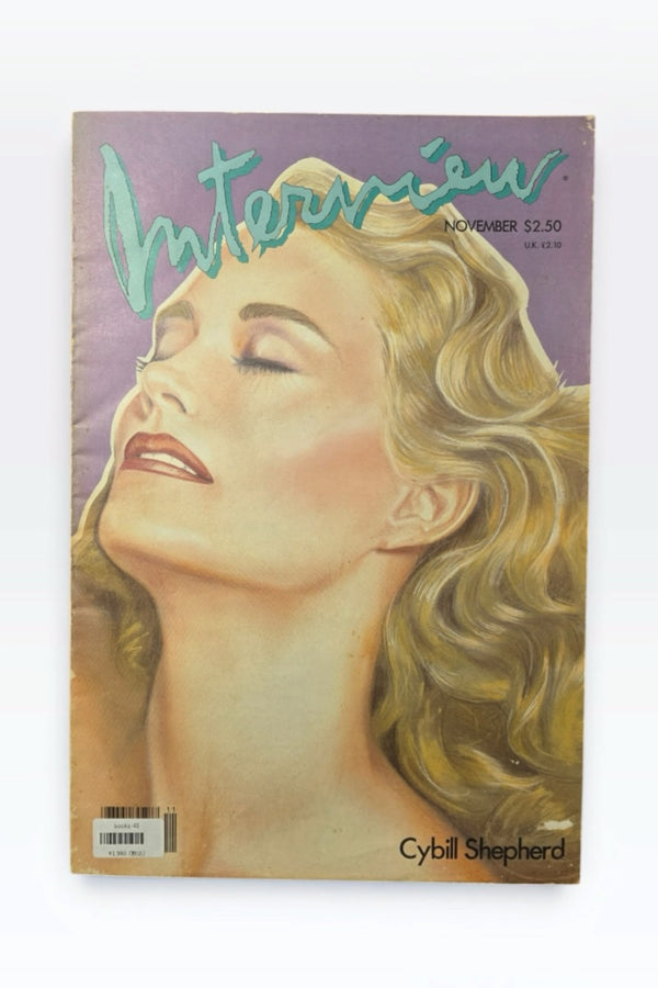 INTERVIEW NOVEMBER 1986 Cybill Shepherd