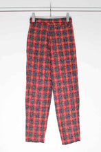 Load image into Gallery viewer, 012 | BENETTON MADE IN ITALY 90&#39;S WOOL CHECK PANTS [USED]
