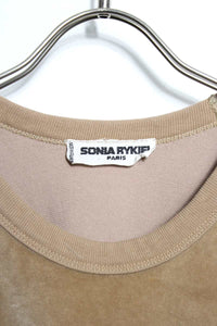 SONIA RYKIEL | MADE IN FRANCE 90'S VELOUR SWEAT [USED]