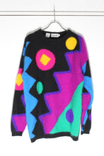 Load image into Gallery viewer, RAFAELLA | 80&#39;S WOOL PSYCHEDELIC SWEASTER [USED]