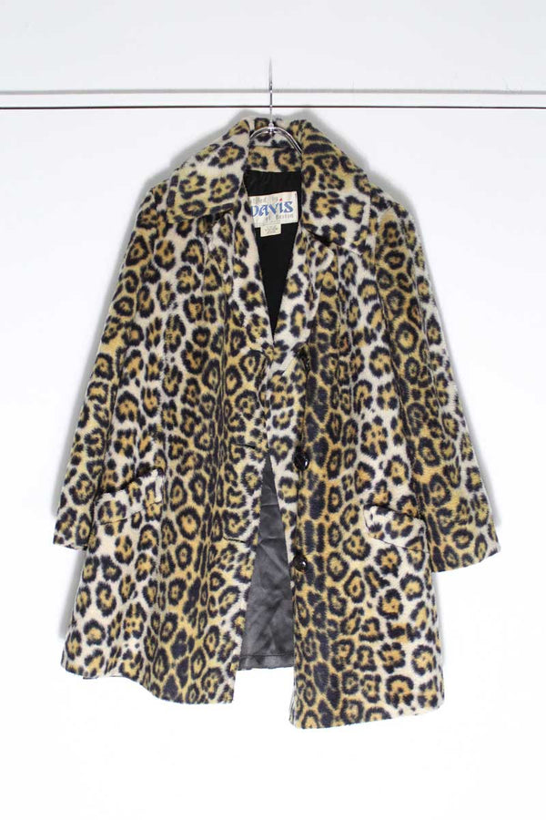 DAVIS | MADE IN USA 80'S LEOPARD FUR JACKET [USED]