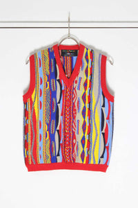 COOGI SPORT | MADE IN AUSTRALIA 90'S KNIT VEST [USED]