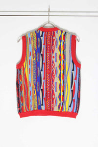 COOGI SPORT | MADE IN AUSTRALIA 90'S KNIT VEST [USED]