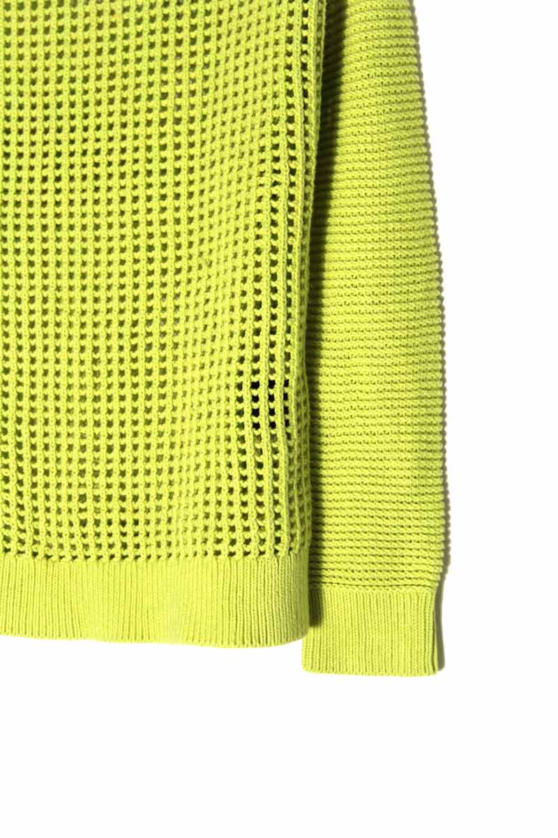 TIBI | COTTON SHEER SWEATER [USED]