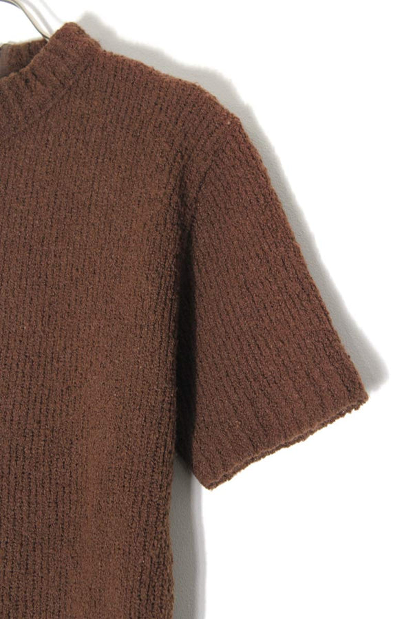 ALBEROY | 70'S S/S KNIT SWEATER [USED]