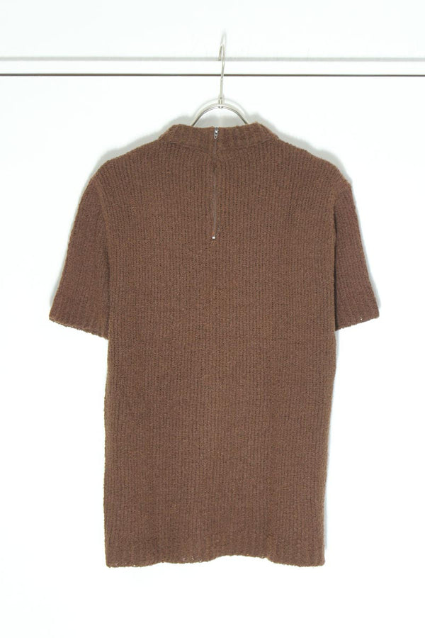 ALBEROY | 70'S S/S KNIT SWEATER [USED]