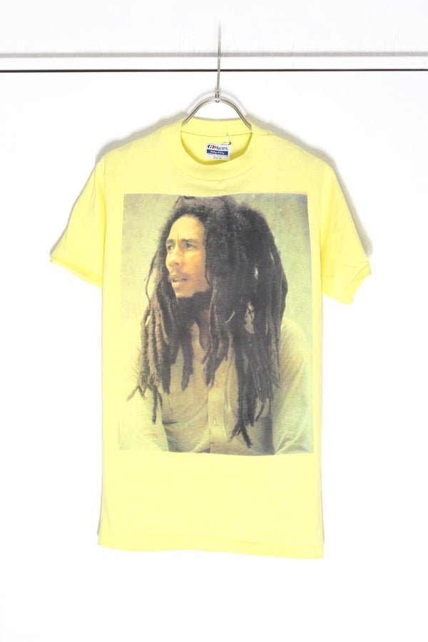 HANES | MADE IN USA 80'S BOB MARLEY T-SHIRT SINGLE STITCH [USED]