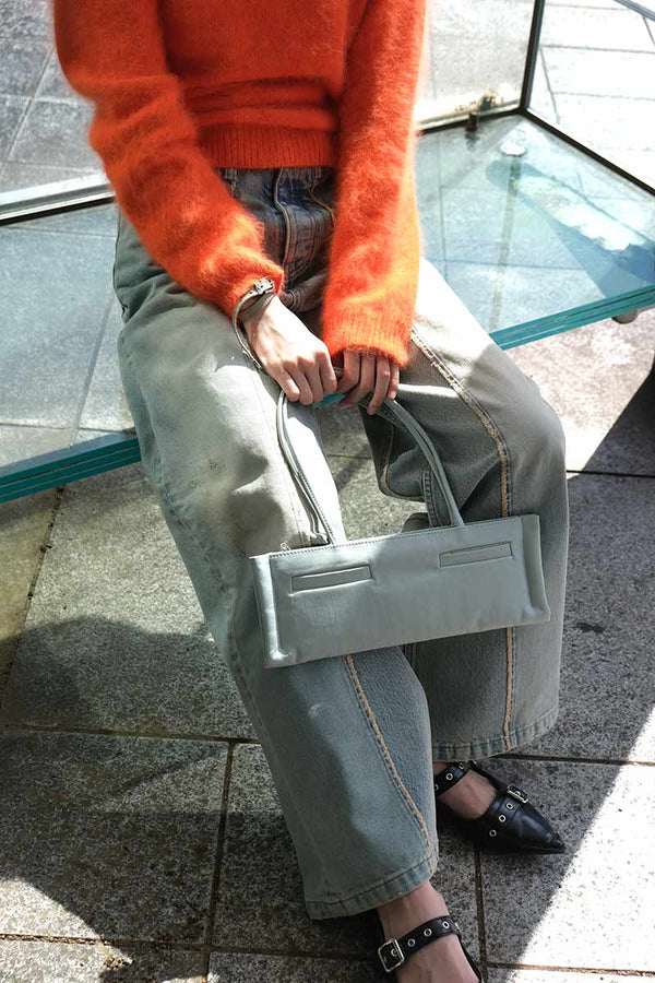 RECTANGULO POCKETS BAG / LIGHT GREEN