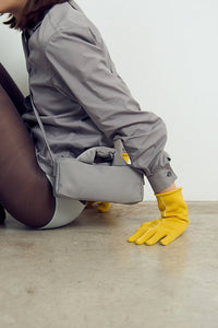 SHORT STITCH GLOVES / YELLOW