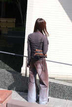 画像をギャラリービューアに読み込む, PATCH COMBINED BAG / BLACK/BROWN