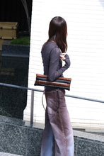 画像をギャラリービューアに読み込む, PATCH COMBINED BAG / BLACK/BROWN