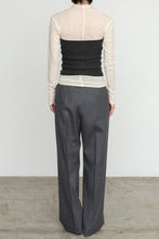 画像をギャラリービューアに読み込む, EXTRA FINE MERINO WOOL KNIT TUBE / CHARCOAL