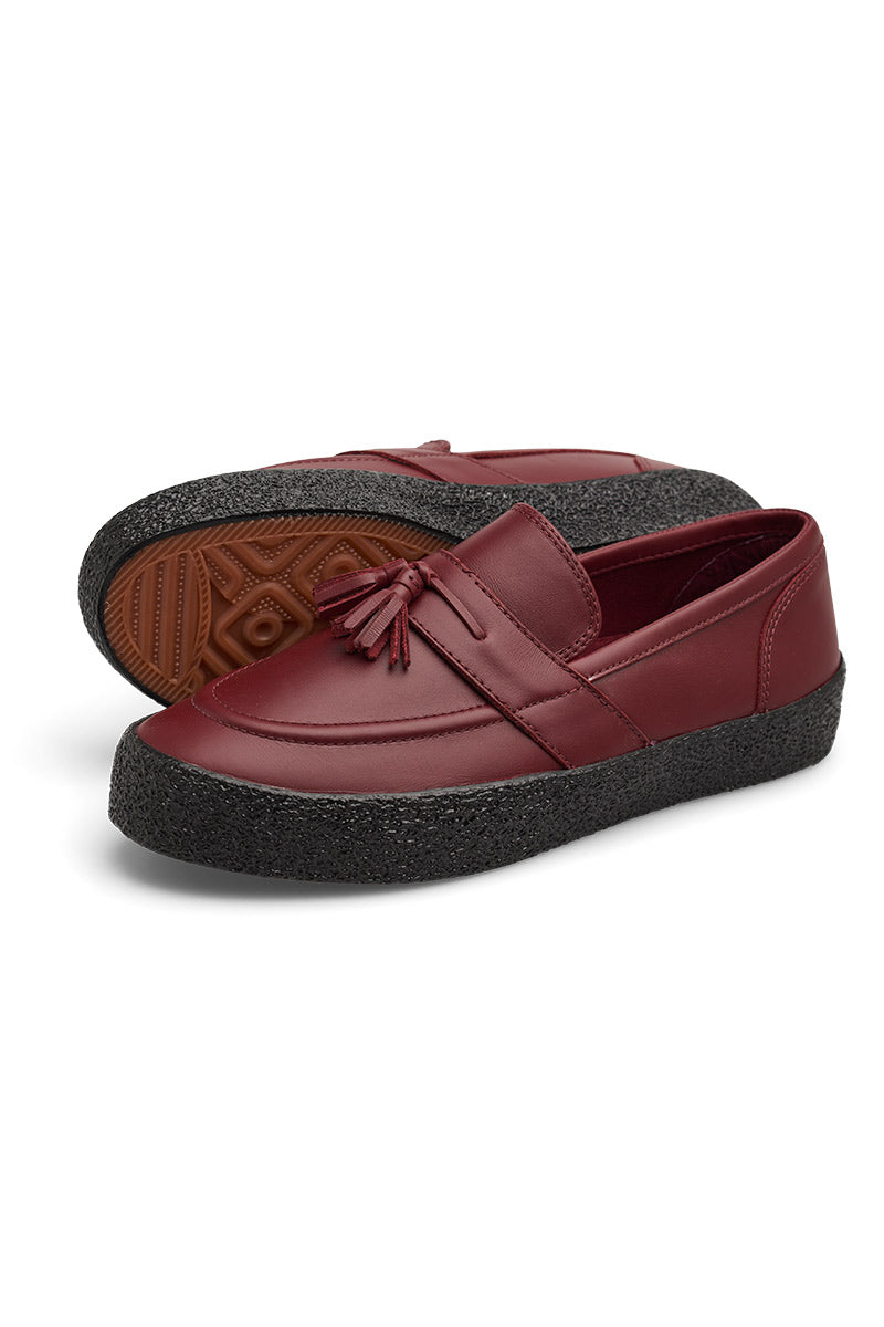 VM005 LOAFER LEATHER / OXBLOOD/BLACK